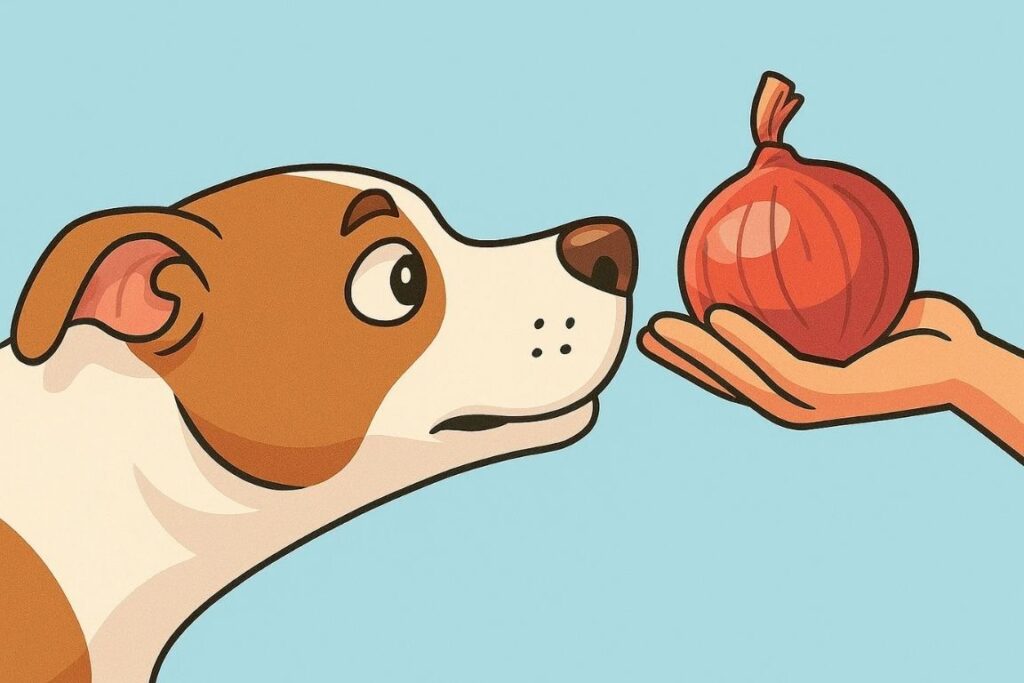 Zwiebeln für Hunde giftig