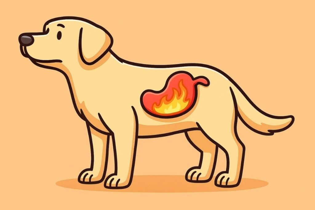 Gastritis beim Hund Symptome