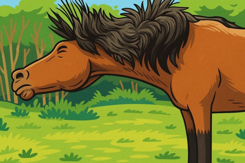 Headshaking beim Pferd Symptome