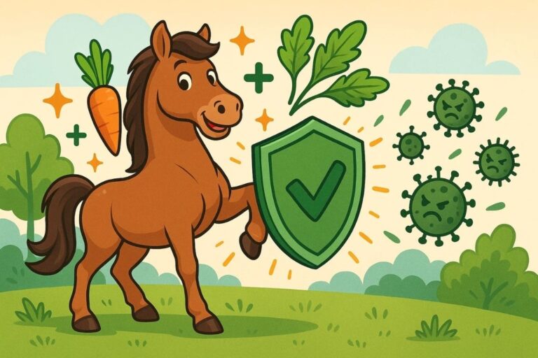 Immunsystem beim Pferd stärken