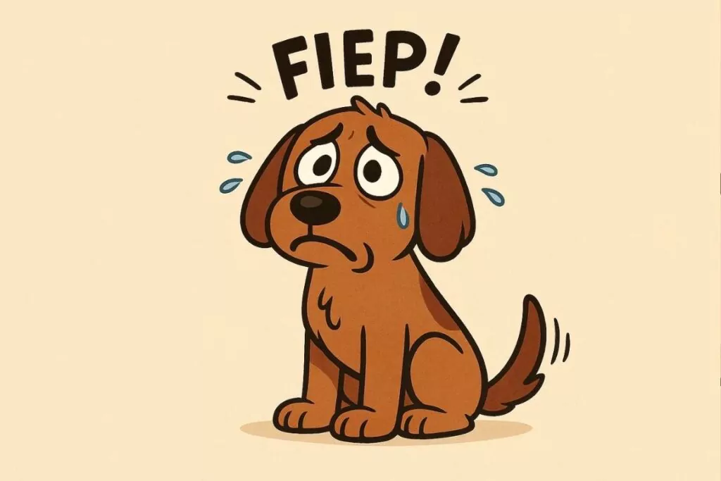 Hund fiept ständig